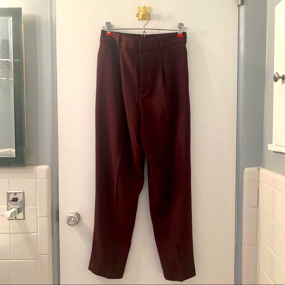 UNIQLO WOMEN DRAPE TAPERED ANKLE PANT